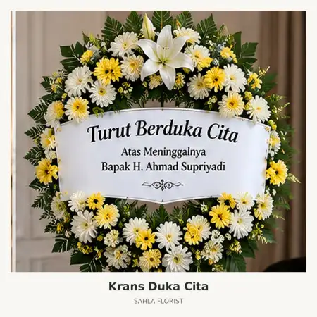Krans Bunga Duka Purworejo